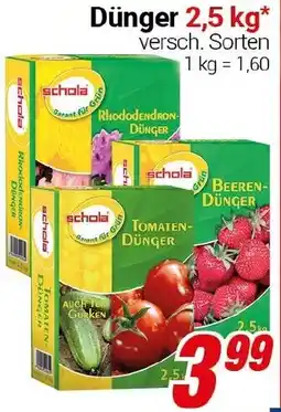 CENTERSHOP Schola Dünger Angebot