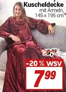 CENTERSHOP Kuscheldecke Angebot