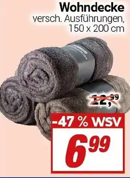 CENTERSHOP Wohndecke Angebot