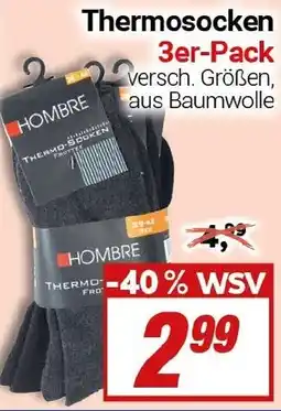 CENTERSHOP Thermosocken Angebot