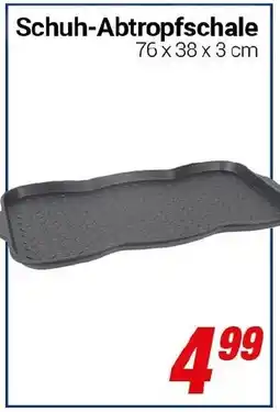 CENTERSHOP Schuh-Abtropfschale Angebot