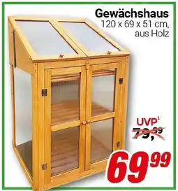 CENTERSHOP Gewächshaus Angebot