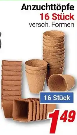 CENTERSHOP Anzuchttöpfe Angebot