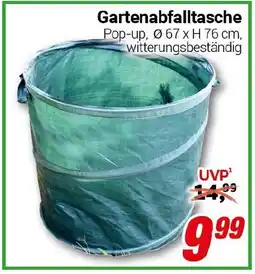 CENTERSHOP Gartenabfalltasche Angebot
