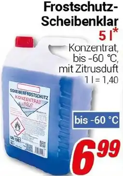 CENTERSHOP Frostschutz Scheibenklar Angebot
