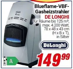 CENTERSHOP DeLonghi Blueflame-VBF Gasheizstrahler Angebot