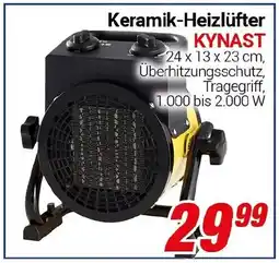 CENTERSHOP Keramik-Heizlüfter KYNAST Angebot