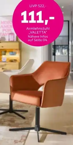 Mömax Armlehnstuhl „VALETTA" Angebot