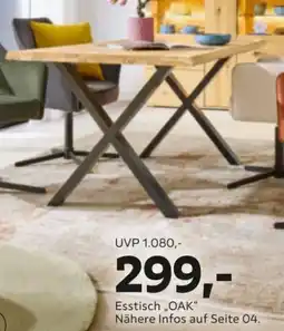 Mömax Esstisch „OAK" Angebot