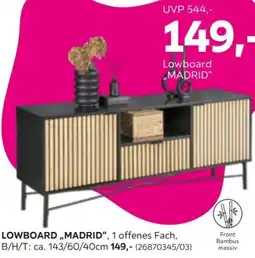 Mömax Lowboard MADRID Angebot