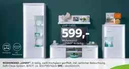 Mömax Wohnwand „LENNY" Angebot