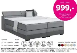 Mömax Boxspringbett „SEVILLA" Angebot