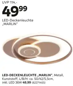 Mömax LED-Deckenleuchte „MARLIN" Angebot