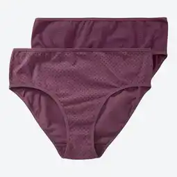 NKD Damen-Rioslip aus Baumwolle, 2er-Pack Angebot