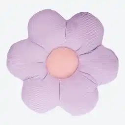 NKD Dekokissen Blume in Cordoptik, ca. 42x42 cm Angebot