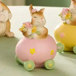 NKD Deko-Hase aus Polyresin, ca. 5,5x6,5x8,5 cm Angebot