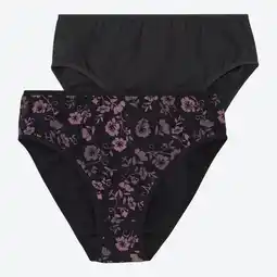 NKD Damen-Rioslip mit hohem Baumwollanteil, 2er-Pack Angebot