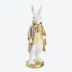 NKD Deko-Hase aus Polyresin, ca. 11x13x35 cm Angebot