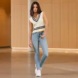 NKD Damen-Skinny-Jeans mit offenen Kanten, NKD-MIAMI Angebot