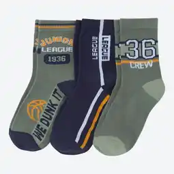 NKD Kinder-Jungen-Socken mit Basketball-Motiv, 3er-Pack Angebot