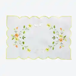 NKD Deckchen mit floraler Bestickung Angebot