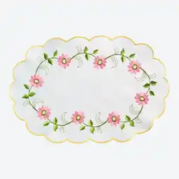 NKD Deckchen mit floraler Bestickung Angebot