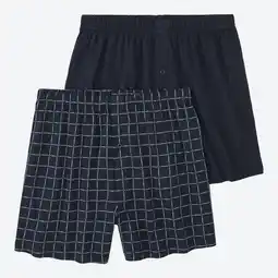 NKD Herren-Boxershorts aus reiner Baumwolle, 2er-Pack Angebot