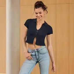 NKD Damen-T-Shirt mit Ajourmuster Angebot