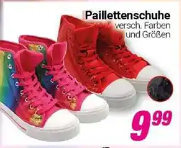 CENTERSHOP Paillettenschuhe Angebot