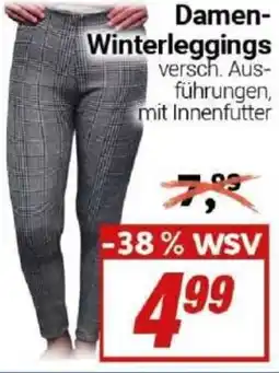 CENTERSHOP Damen Winterleggings Angebot