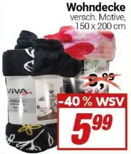 CENTERSHOP VIVA Wohndecke Angebot