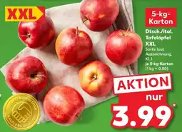 Kaufland Dtsch./ital. Tafeläpfel XXL Angebot