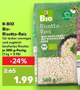 Kaufland K-BIO Bio- Risotto-Reis Angebot