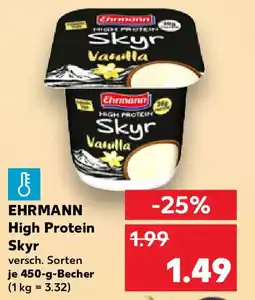 Kaufland EHRMANN High Protein Skyr Angebot