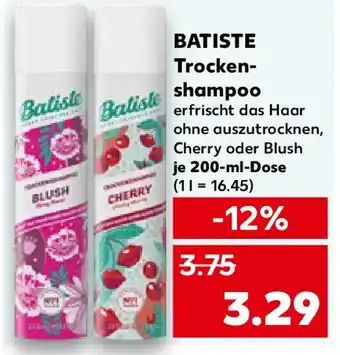 Kaufland BATISTE Trockenshampoo Angebot