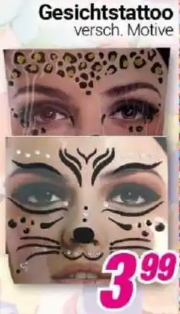 CENTERSHOP Gesichtstattoo Angebot