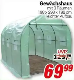 CENTERSHOP Gewächshaus Angebot