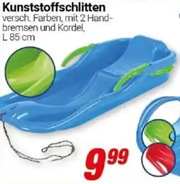 CENTERSHOP Kunststoffschlitten Angebot