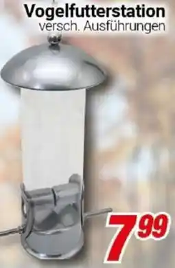 CENTERSHOP Vogelfutterstation Angebot