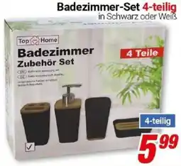 CENTERSHOP Badezimmer-Set 4-teilig Angebot