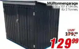 CENTERSHOP Mülltonnengarage Angebot