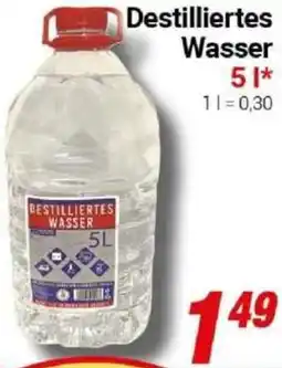 CENTERSHOP Destilliertes Wasser Angebot