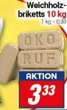 CENTERSHOP Weichholzbriketts Angebot