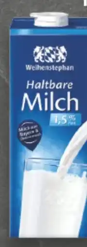 E-Center Weihenstephan Haltbare Milch Angebot