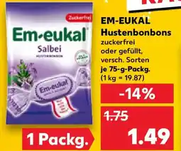 Kaufland EM-EUKAL Hustenbonbons Angebot