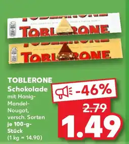 Kaufland TOBLERONE Schokolade Angebot