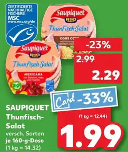 Kaufland SAUPIQUET Thunfisch- Salat Angebot