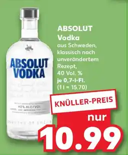 Kaufland ABSOLUT Vodka Angebot