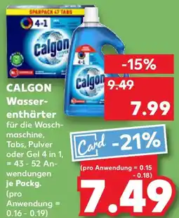 Kaufland CALGON Wasserenthärter Angebot