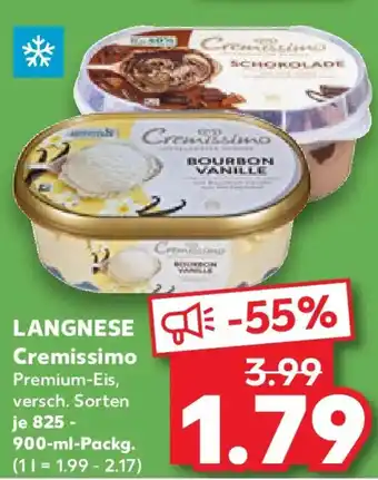 Kaufland LANGNESE Cremissimo Angebot